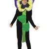 Purple Pansy Costume For Kids