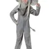 Realistic Elephant Kids Costume