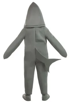 Shark Mascot Kid's Costume -Halloween Costumes Outlet Store kids shark mascot head alt 6