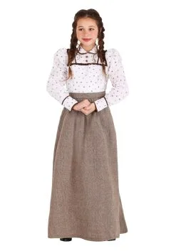Westward Pioneer Costume For Kids