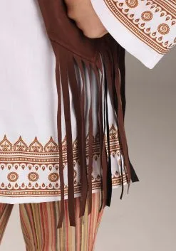 Woodstock Hippie Costume For Kids -Halloween Costumes Outlet Store kids woodstock hippie costume alt 3