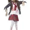 Kids Zombie School Girl Costume