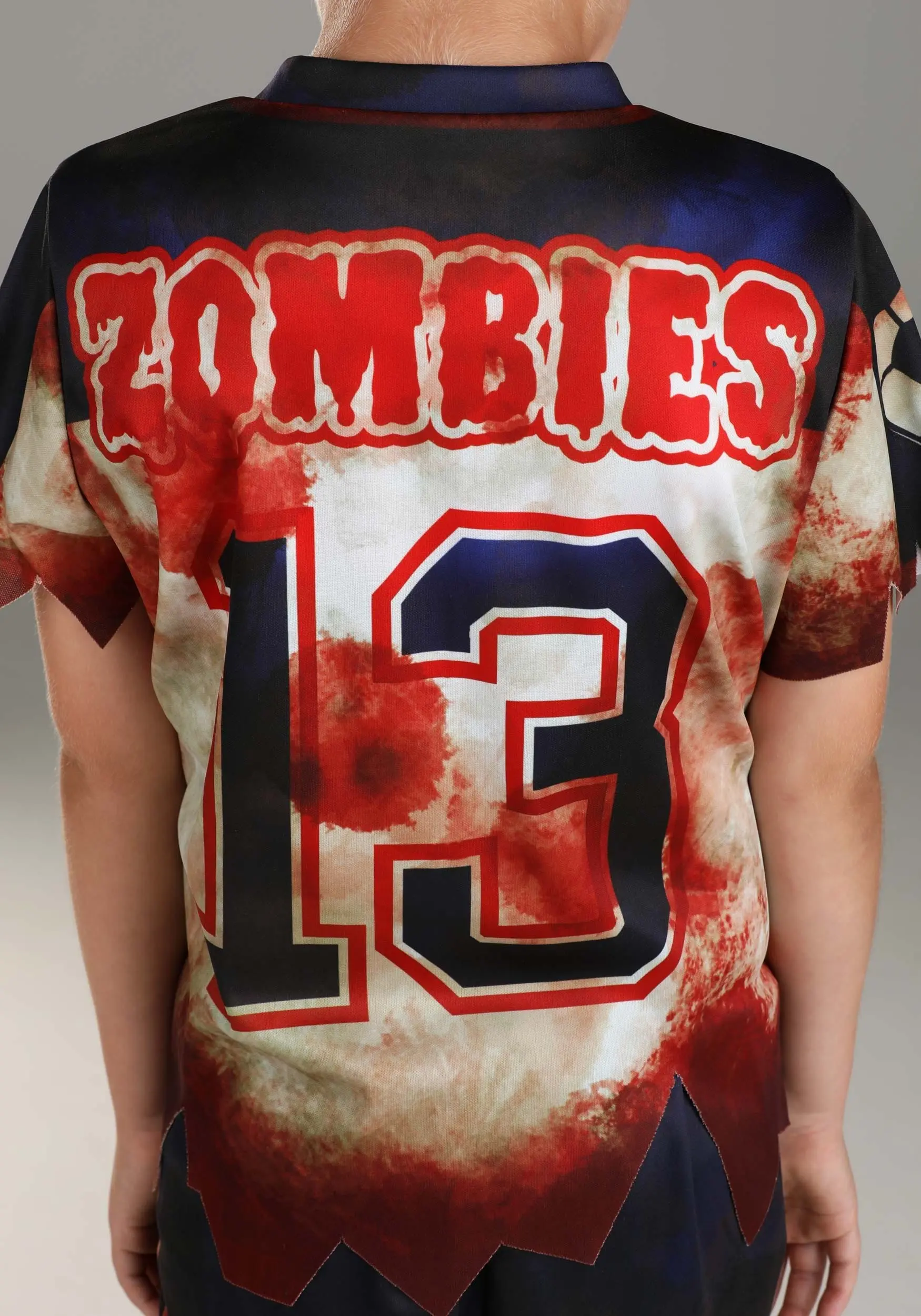 Zombie Soccer Player Costume For Kids 9 Zombie Soccer Player Costume For Kids - Image 7