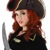 Lady Buccaneer Black Costume Hat