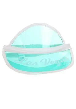 Las Vegas Green Costume Visor -Halloween Costumes Outlet Store las vegas green visor alt 2