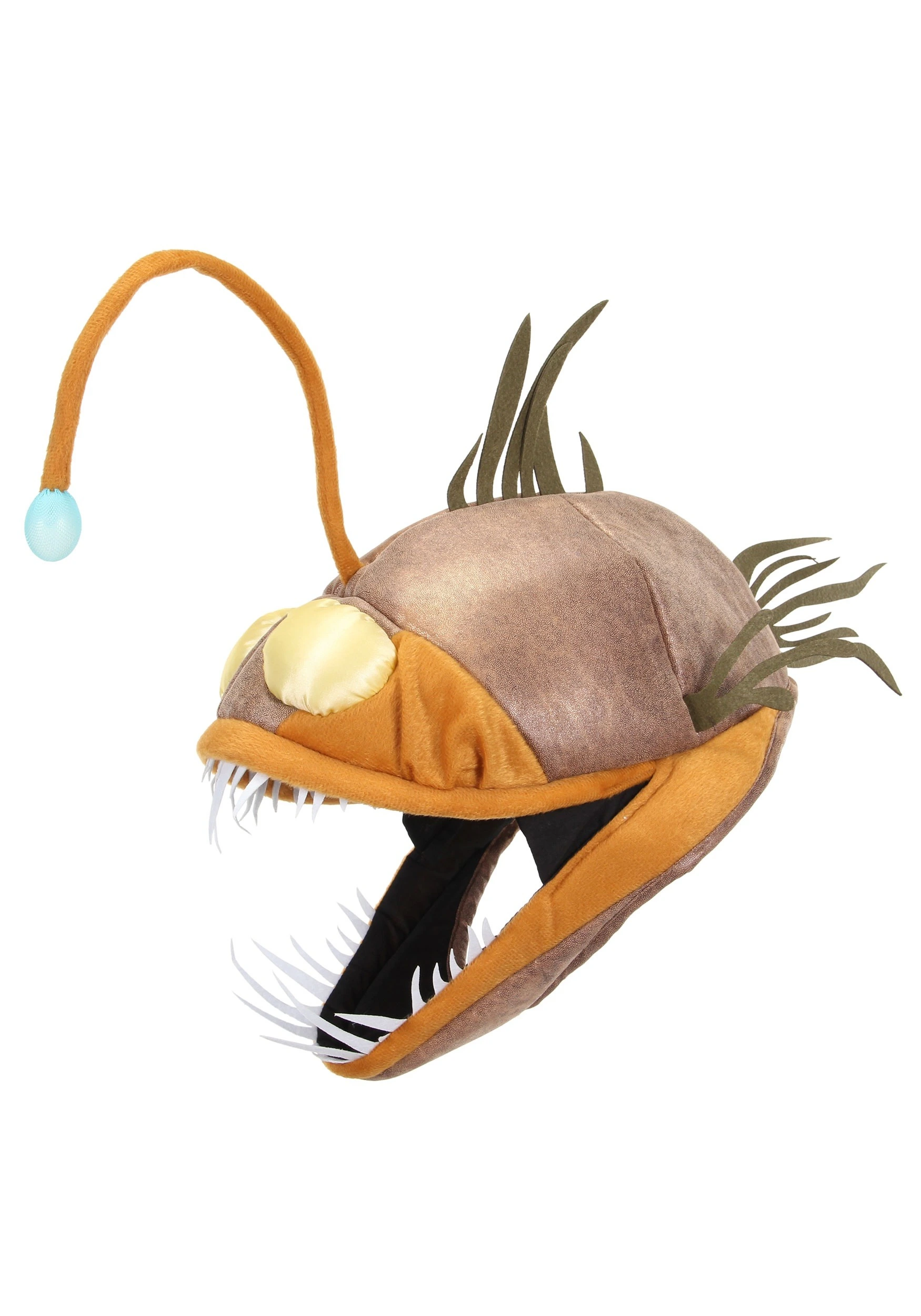 Light-Up Angler Fish Jawesome Costume Hat For Adults 5 Light-Up Angler Fish Jawesome Costume Hat For Adults - Image 3