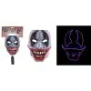 Light Up Evil Clown Costume Mask -Halloween Costumes Outlet Store light up clown mask