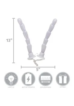 Light-Up Insect Antennae | LumenHorns -Halloween Costumes Outlet Store light up insect antennae lumenhorns alt 4