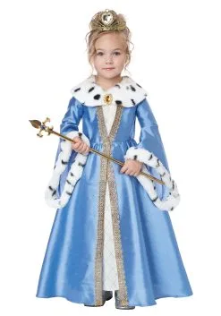 Girl's Little Queen Toddler Costume