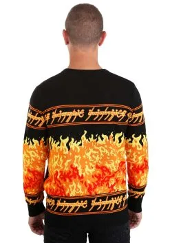 Lord Of The Rings You Shall Not Pass Ugly Sweater For Adults -Halloween Costumes Outlet Store lord of the rings you shall not pass ugly sweater alt 9