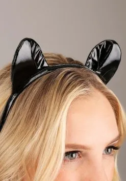 Black Luxe Latex Cat Kit -Halloween Costumes Outlet Store luxe latex cat kit alt 5