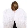 Medium White Feather Angel Wings