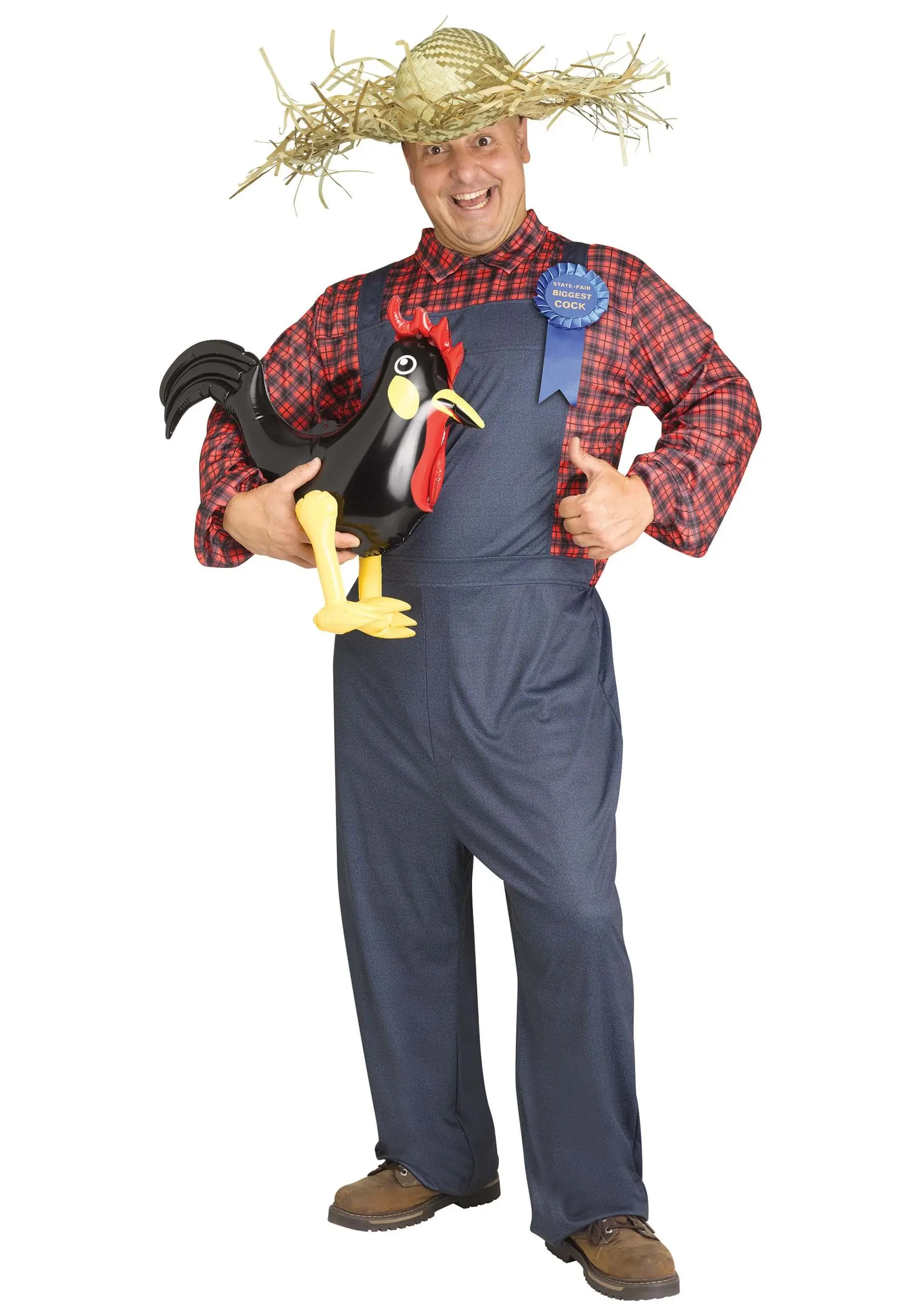 Men's Braggart Farmer Costume 3 Men's Braggart Farmer Costume
