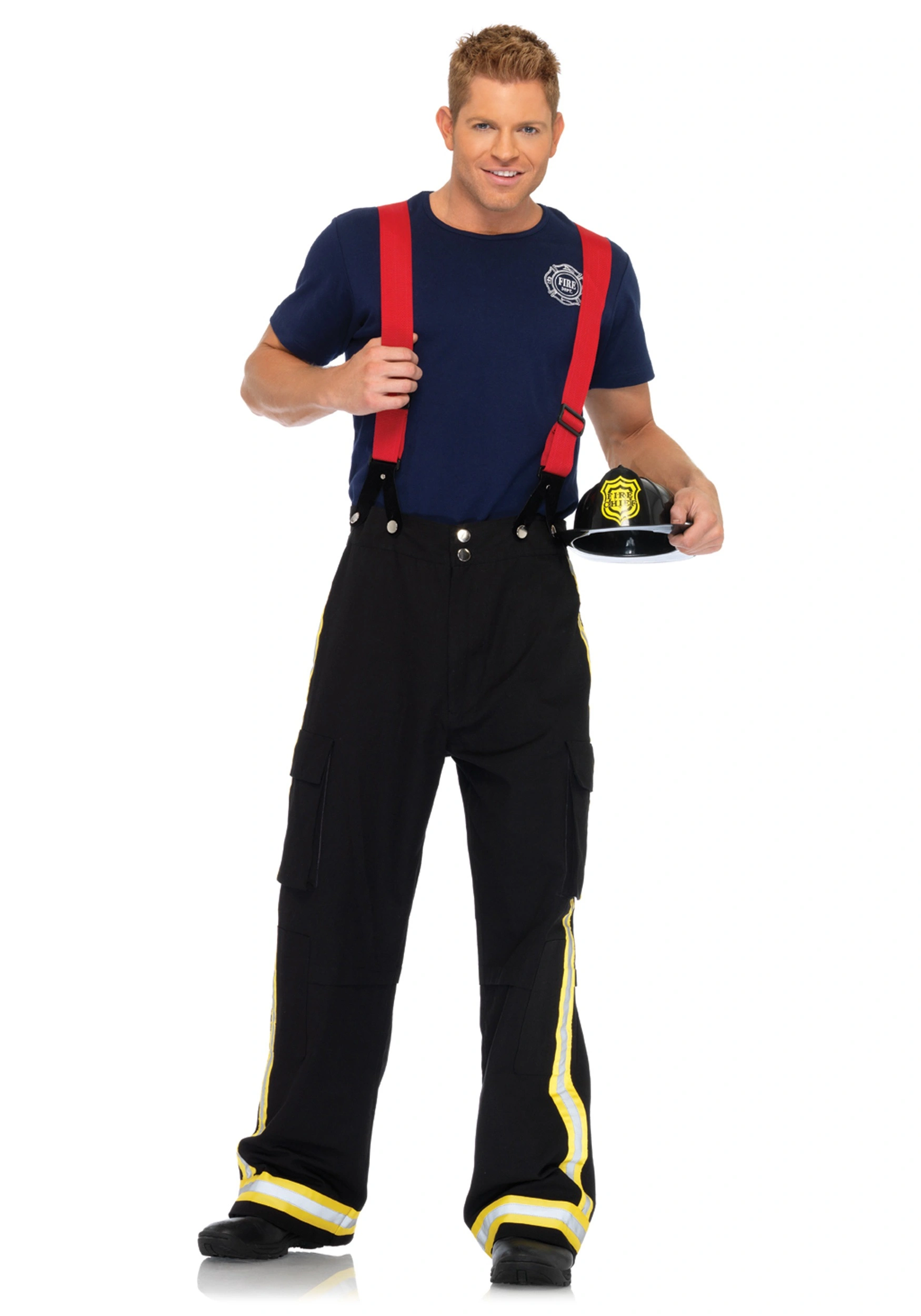 Mens Fire Captain Costume 3 Mens Fire Captain Costume