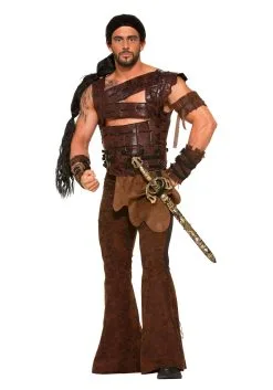 Men’s Medieval Warrior Plus Size Costume
