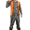 Plus Size Camo Hunter Men's Costume