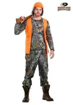 Plus Size Camo Hunter Men's Costume