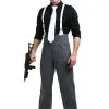 Men's Plus Size Mafia Underboss Costume