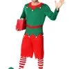 Men's Plus Size Santa's Helper Costume