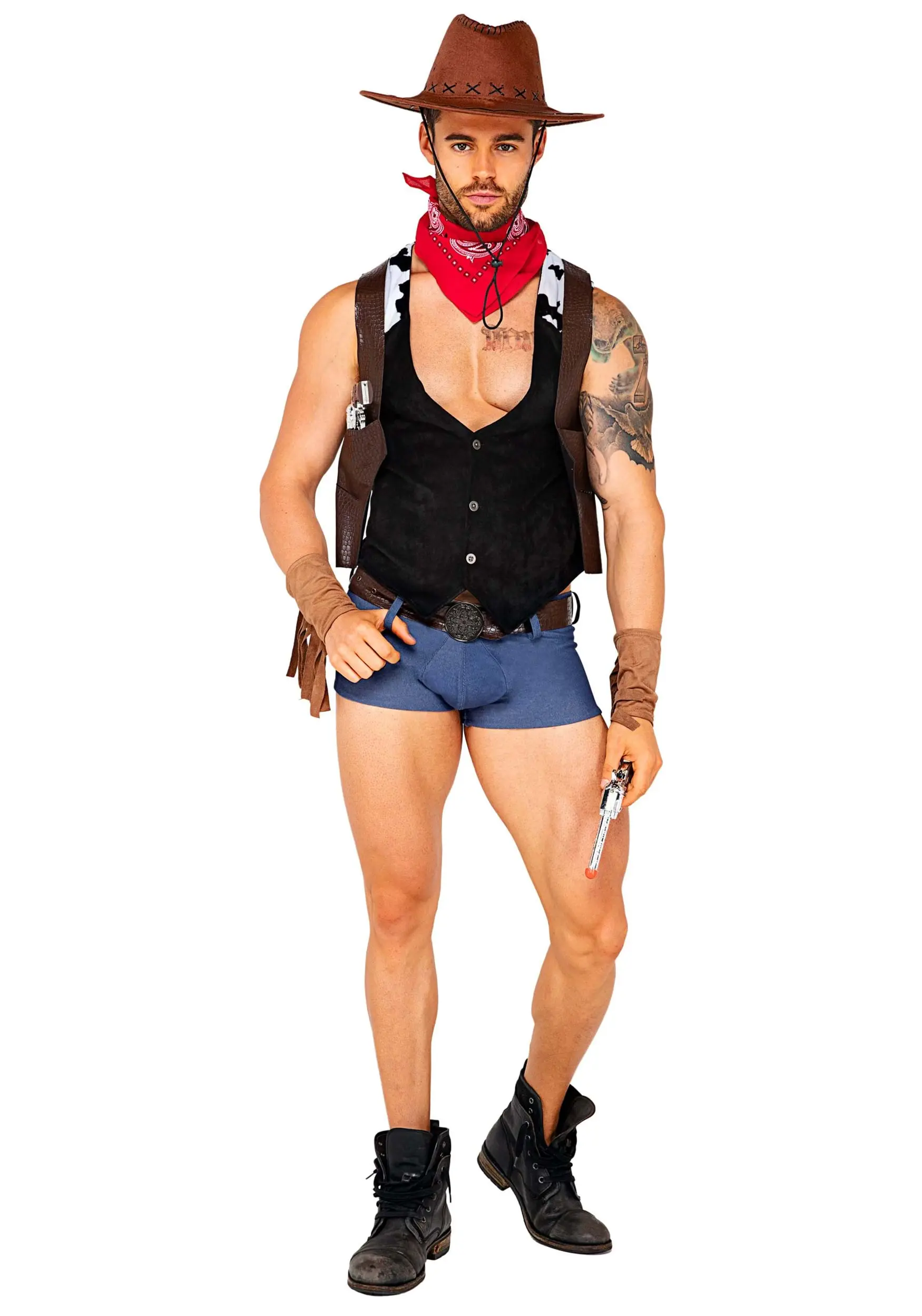 Showdown Cowboy Costume For Men 3 Showdown Cowboy Costume For Men