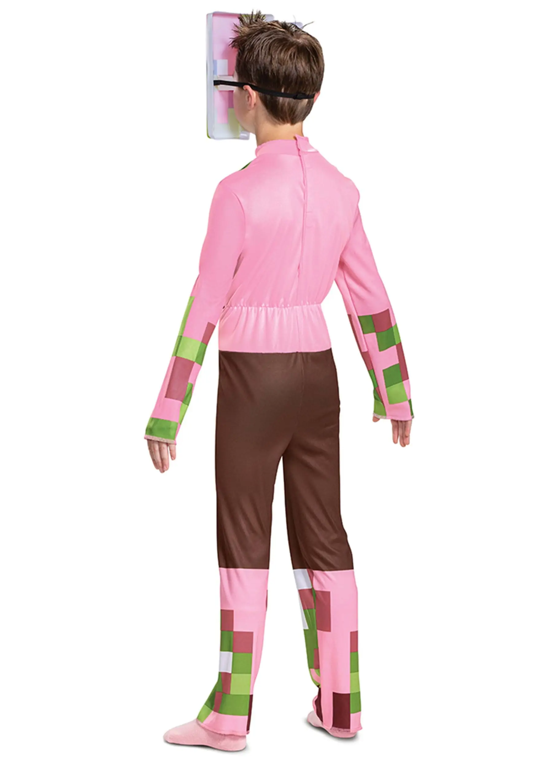 Kids Minecraft Zombie Pigman Classic Costume 4 Kids Minecraft Zombie Pigman Classic Costume - Image 2