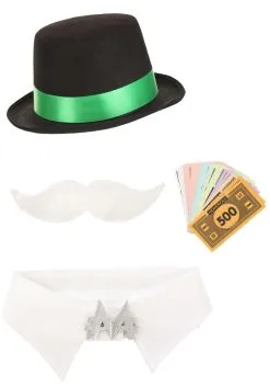 Adult Monopoly Man Costume Accessory Kit 9 Adult Monopoly Man Costume Accessory Kit -Halloween Costumes Outlet Store monopoly man costume kit alt 3
