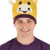 Jay & Silent Bob Yellow Mooby Pom Winter Hat -Halloween Costumes Outlet Store mooby pom winter hat