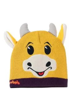 Jay & Silent Bob Yellow Mooby Pom Winter Hat -Halloween Costumes Outlet Store mooby pom winter hat alt 2