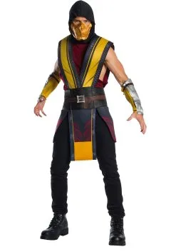 Mortal Kombat 11 Adult Scorpion Costume