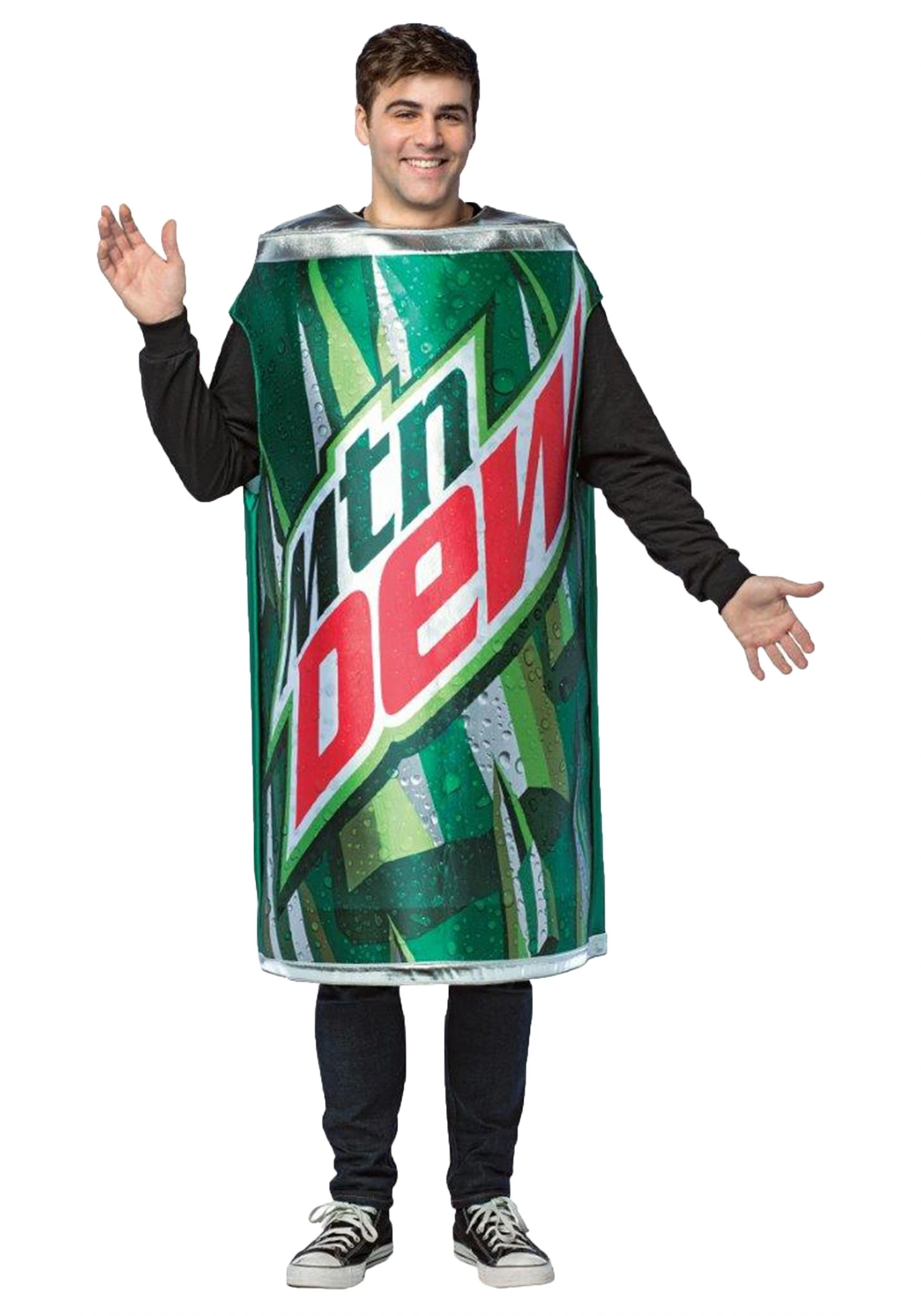 Mountain Dew Can Costume 3 Mountain Dew Can Costume
