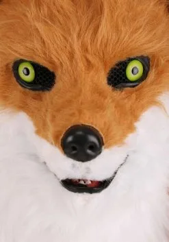 Mouth Mover Fox Mask -Halloween Costumes Outlet Store mouth mover fox mask alt 4