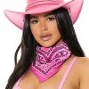Old Town Adult Pink Cowboy Hat -Halloween Costumes Outlet Store old town pink cowboy hat for adults