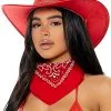 Old Town Red Cowboy Hat Accessory