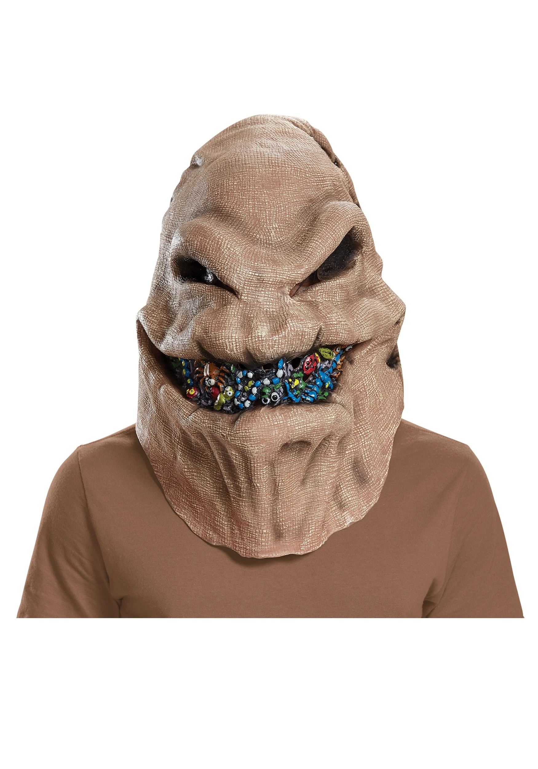 Oogie Boogie Vinyl Mask For Adults 3 Oogie Boogie Vinyl Mask For Adults