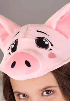 Soft Pig Headband & Tail Accessory Kit -Halloween Costumes Outlet Store pig soft headband tail kit alt 2