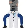 Snowman Piggyback Costume 2 Snowman Piggyback Costume -Halloween Costumes Outlet Store piggyback snowman costume