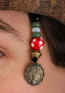 Pirate Beaded Braid Set Accessory -Halloween Costumes Outlet Store pirate beaded braid alt 3