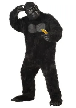 Realistic Gorilla Plus Size Costume Suit