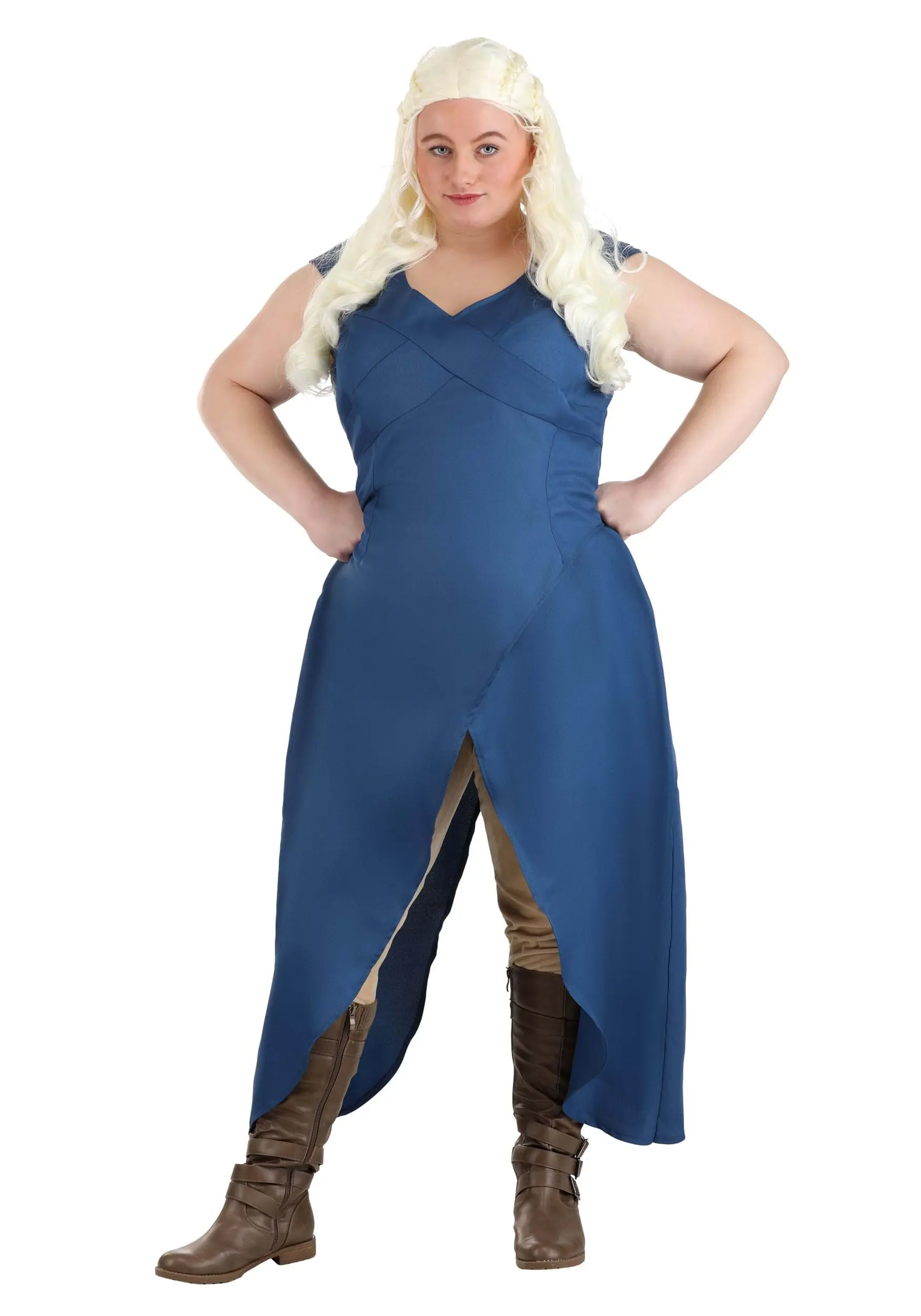 Plus Size Fiery Queen Women's Costume 5 Plus Size Fiery Queen Women's Costume - Image 3