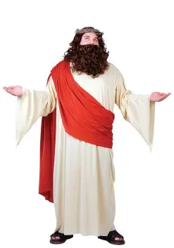 Plus Size Jesus Costume For Men