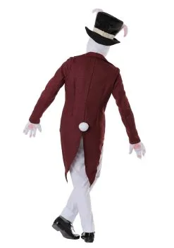 Plus Size Men's White Rabbit Costume -Halloween Costumes Outlet Store plus size mens white rabbit costume alt 4
