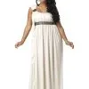 Plus Size Olympic Goddess Costume