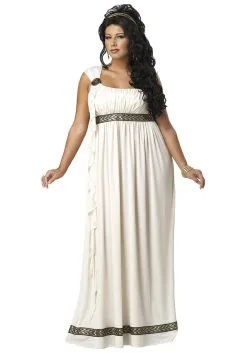 Plus Size Olympic Goddess Costume