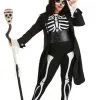 Plus Size Ladies Voodoo Skeleton Costume