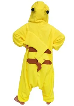 Kids Pokemon Pikachu Kigurumi Costume -Halloween Costumes Outlet Store pokemon child pikachu kigurumi alt 1