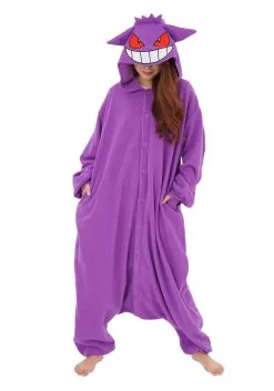 Adult Pokemon Gengar Kigurumi