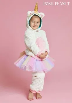 Posh Peanut Eleanor Unicorn Costume For Toddlers -Halloween Costumes Outlet Store posh peanut toddler eleanor unicorn costume alt 2 updated