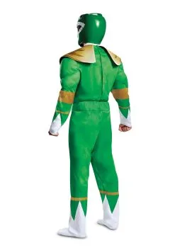 Power Rangers Green Ranger Men's Costume -Halloween Costumes Outlet Store power rangers mens green ranger costume 2