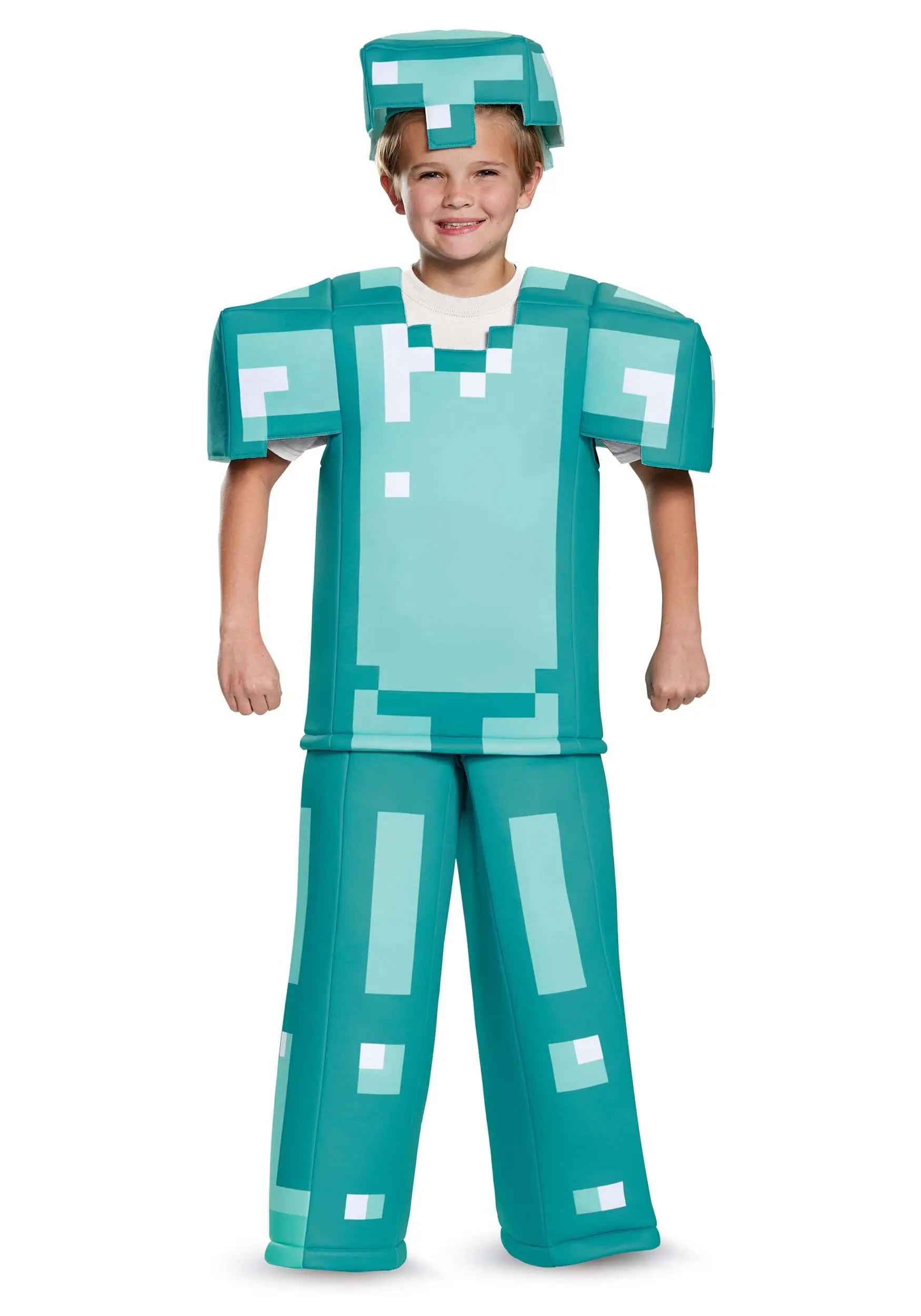 Prestige Minecraft Kids Armor Costume 3 Prestige Minecraft Kids Armor Costume