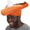 Pumpkin Pie Costume Hat For Adults 2 Pumpkin Pie Costume Hat For Adults -Halloween Costumes Outlet Store pumpkin pie hat